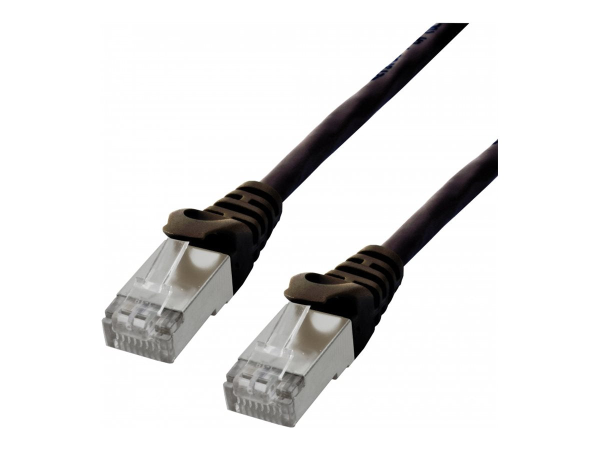 MCL FTP6-0.5M/N - Câble CAT 6 RJ45 F/UTP - 0.5m Noir