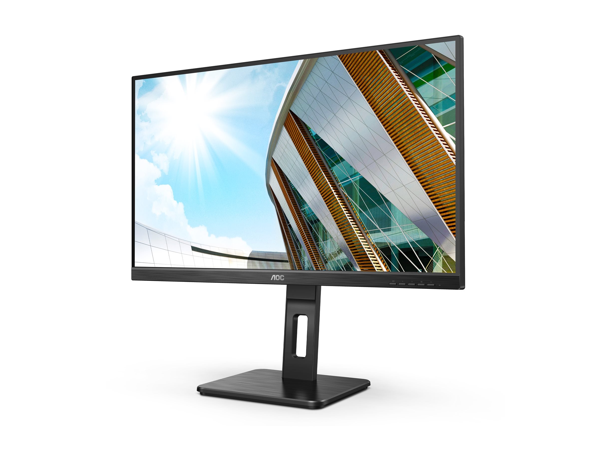 AOC 27P2Q 27p 1920x1080 FHD IPS 250cd/m2 1000:1 4ms HDMI DVI DisplayPort VGA haut-parleurs noir