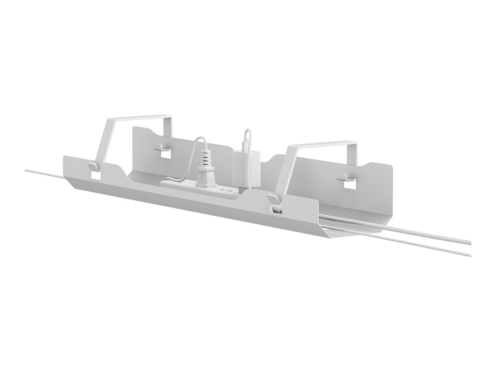 NEOMOUNTS Cable Management Tray max 5kg. screw mounted universal white