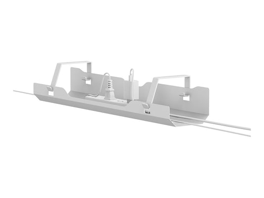NEOMOUNTS Cable Management Tray max 5kg. screw mounted universal white