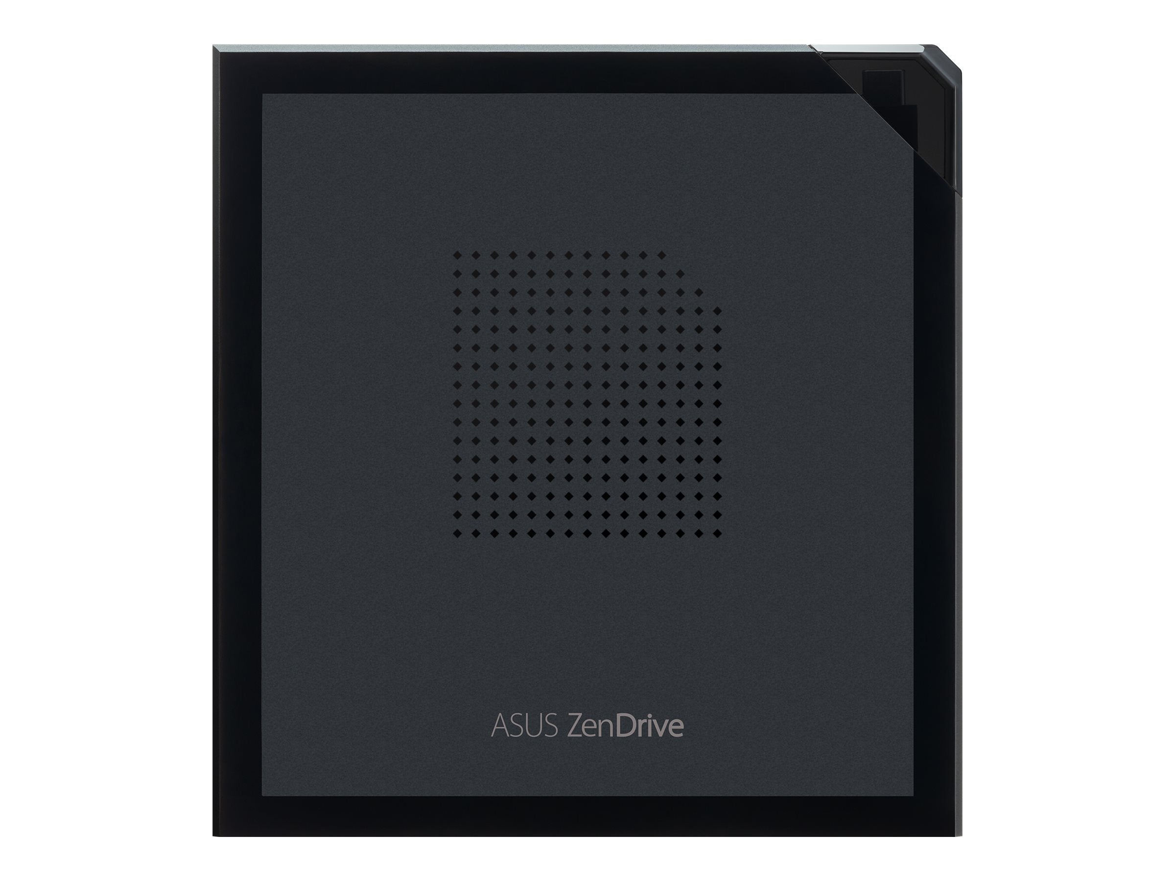 ASUS ZenDrive V1M USB-C external DVD Writer with built-in cable-storage design M-DISC support Backup SW Black