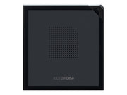 ASUS ZenDrive V1M USB-C external DVD Writer with built-in cable-storage design M-DISC support Backup SW Black