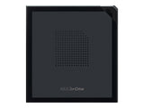 ASUS ZenDrive V1M USB-C external DVD Writer with built-in cable-storage design M-DISC support Backup SW Black