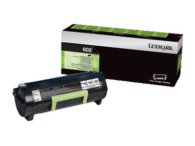 LEXMARK 602 cartouche de toner noir capacité standard 2.500 pages pack de 1 retour program