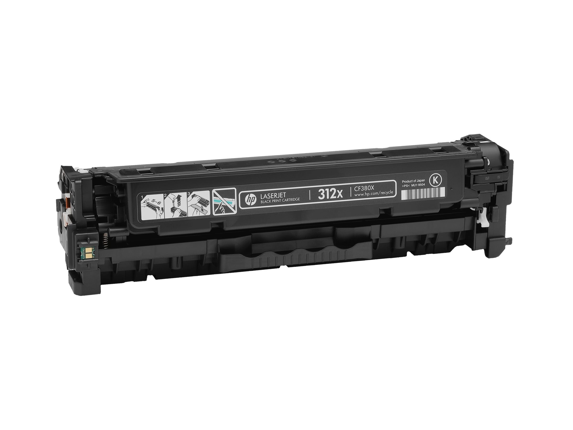 HP 312X original Toner cartridge CF380X black high capacity 4.400 pages 1-pack