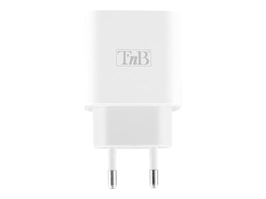 TNB 20W PD USB-C mains charger - White