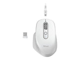 TRUST Souris sans fil OZAA Compact multi-connexion - Blanche