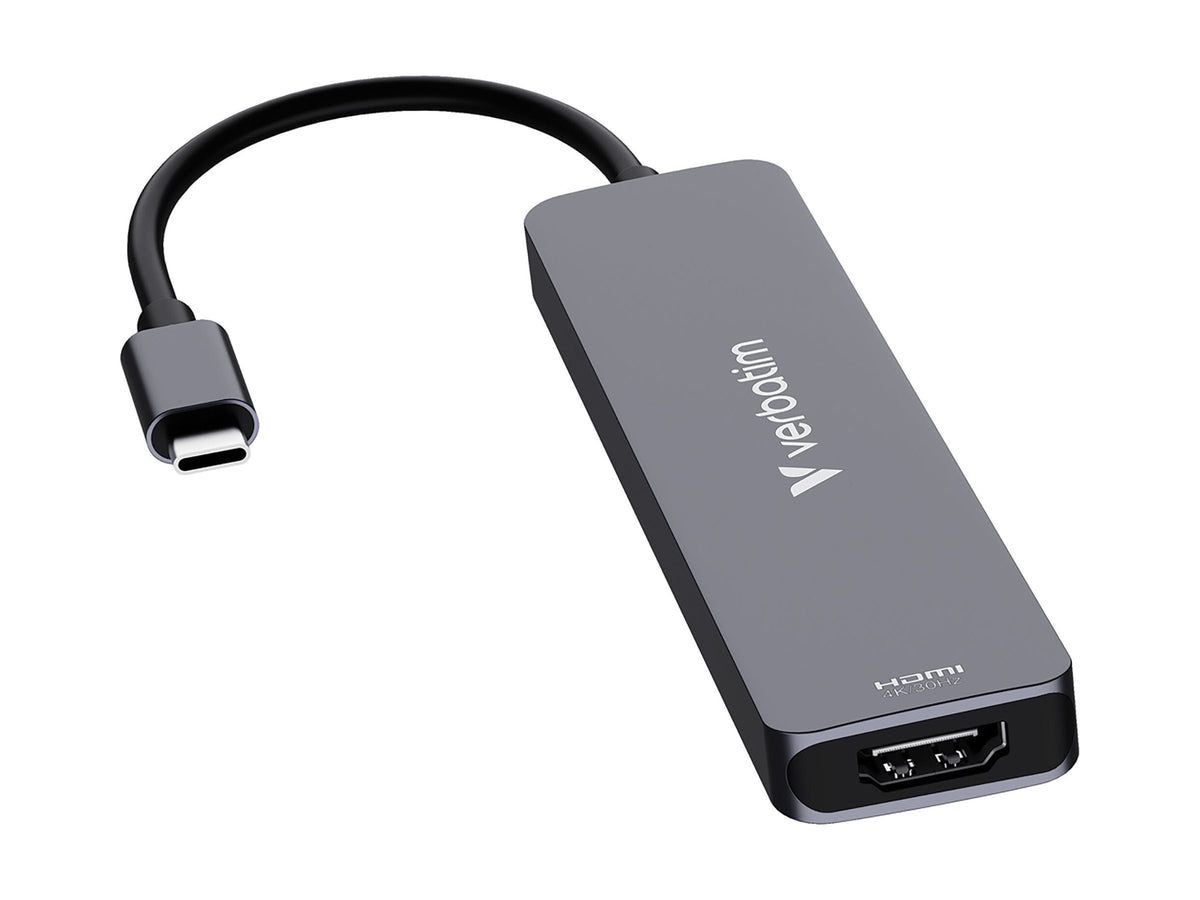 VERBATIM USB-C ESSENTIALS  MULTIPORT HUB 7 PORT WCF (P)