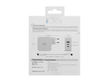 TNB iClick - GAN 100W USB-C and USB-A Charger white