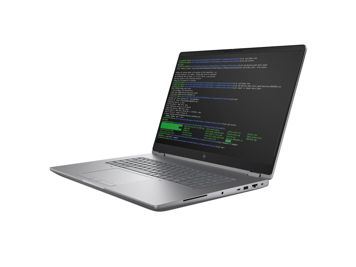 HP ZBook Fury G1i 18 Intel Core Ultra 7 255HX 18p WQXGA 64Go 2To RTX Pro 3000 Blackwell 12Go W11P 3/3/3