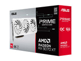 ASUS Prime Radeon RX 9070 XT White OC Edition 16Go GDDR6 Graphics Card PCIe 5.0 HDMI 2.1 DisplayPort 2.1a