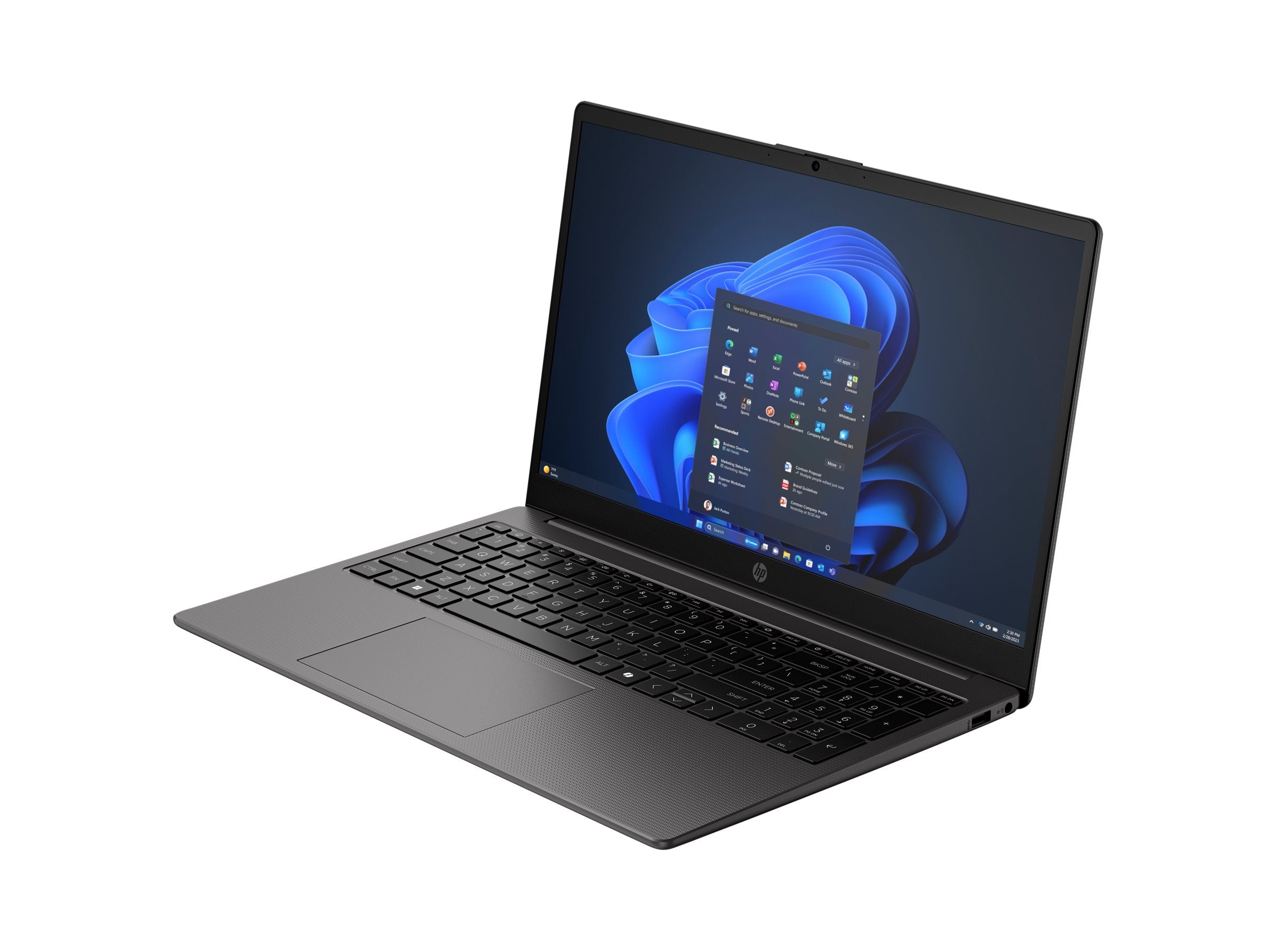 HP 250R G10 Intel Core 3 100U 15.6p FHD 8Go DDR5 512Go SSD ax+BT 3C Batt UMA W11P 1/1/0