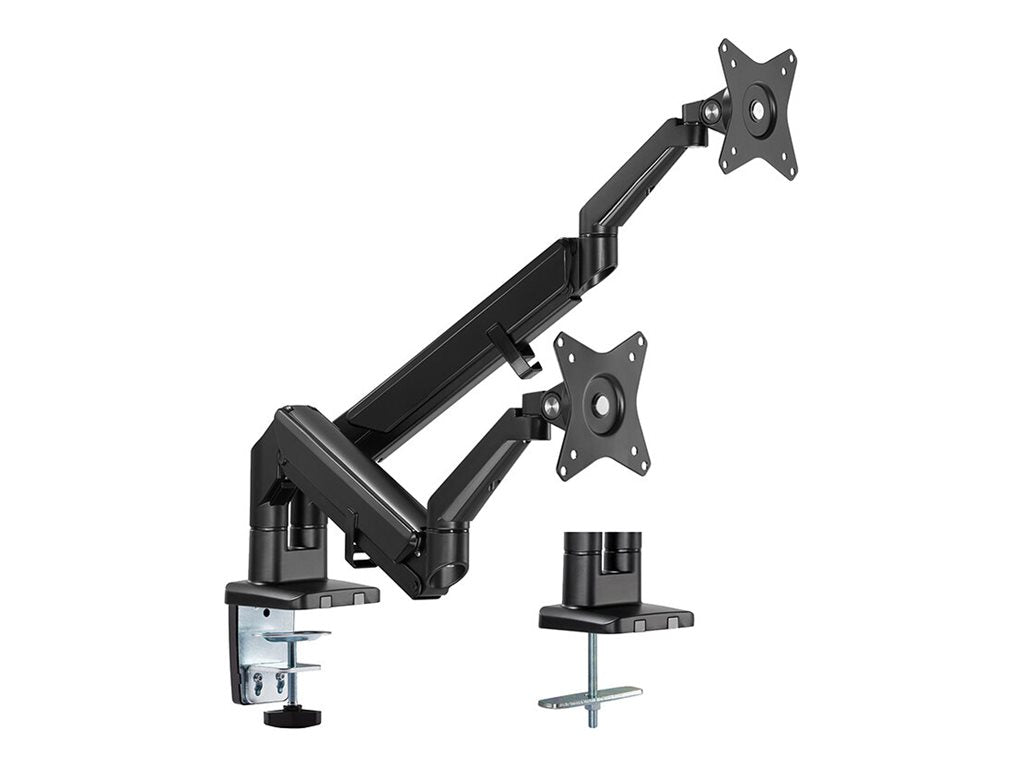 NEOMOUNTS DS70-810BL2 Support dÃ©cran Ã  fixer 17-32p - ressort Ã  gaz - Ã©conomie despace - arrÃªt 180