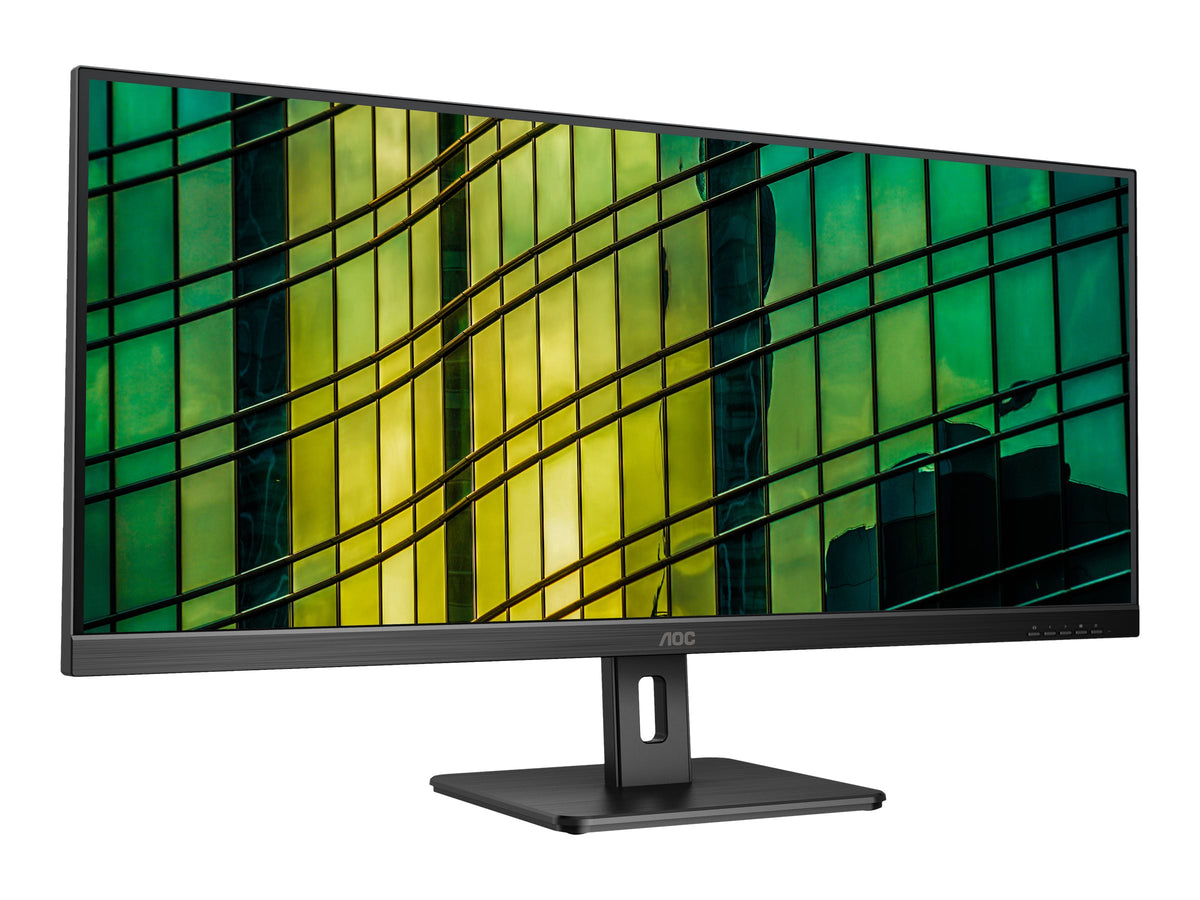 AOC U34E2M Écran LED - 34p - 3440 x 1440 WQHD 100 Hz - VA - 300 cd/m² - 4000:1 - 4 ms - 2xHDMI, DisplayPort - noir