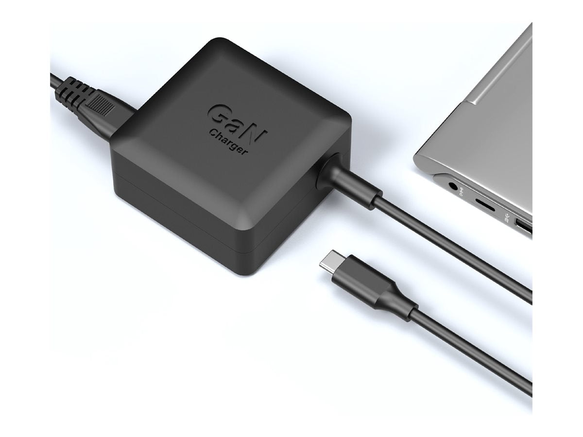 PORT DESIGNS Power Supply GaN 65W - TYPE C - AC CABLE - EU