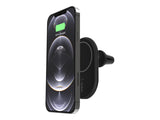 BELKIN BOOST CHARGE Magnetic wireless Car Vent Mount + Car Charger No CLA Black