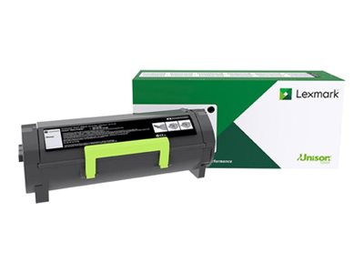 LEXMARK 502U cartouche de toner noir très haute capacité 20.000 pages pack de 1 retour program
