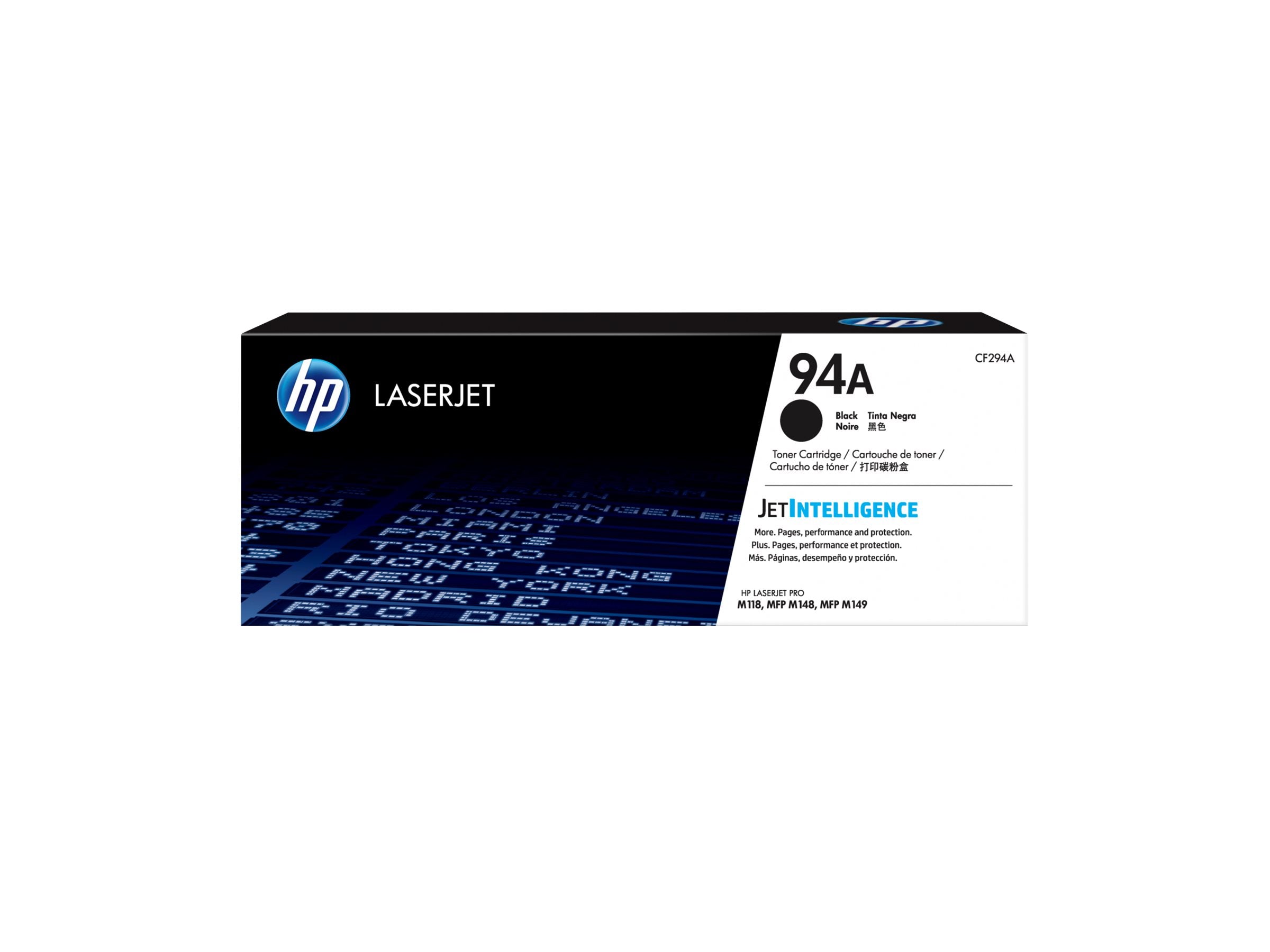 HP 94A Black Original LaserJet Toner Cartridge