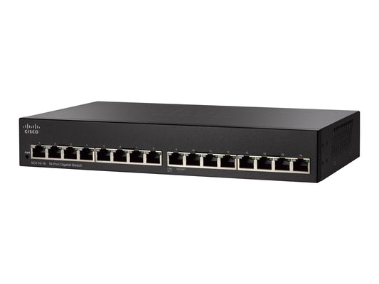 CISCO SG110-16 16Port Gigabit Switch REMANUFACTURED