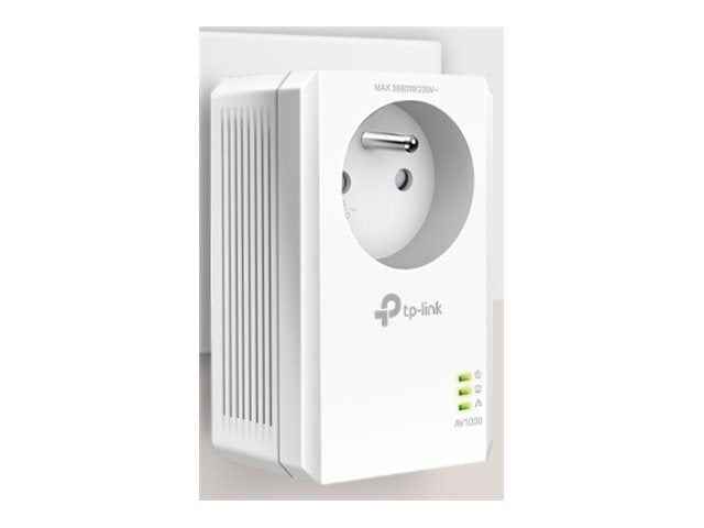 TP-LINK AV1000 Passthrough Powerline KIT Broadcom 1 Gigabit Port