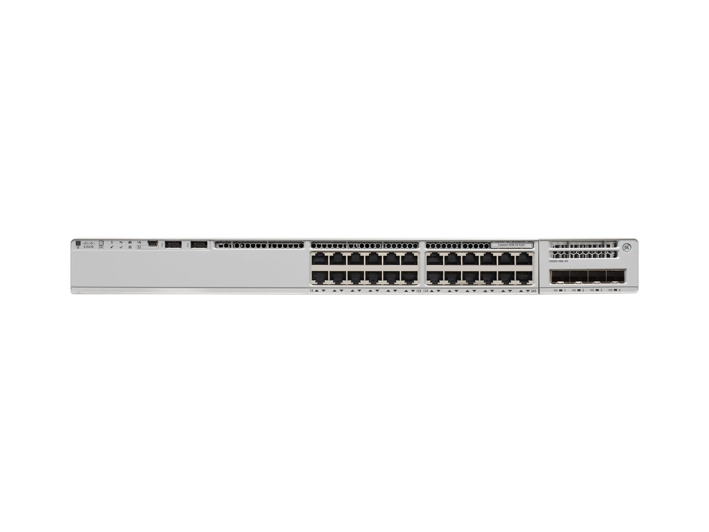 CISCO Catalyst 9200 24-port PoE+ Network Essentials DNA subscription required