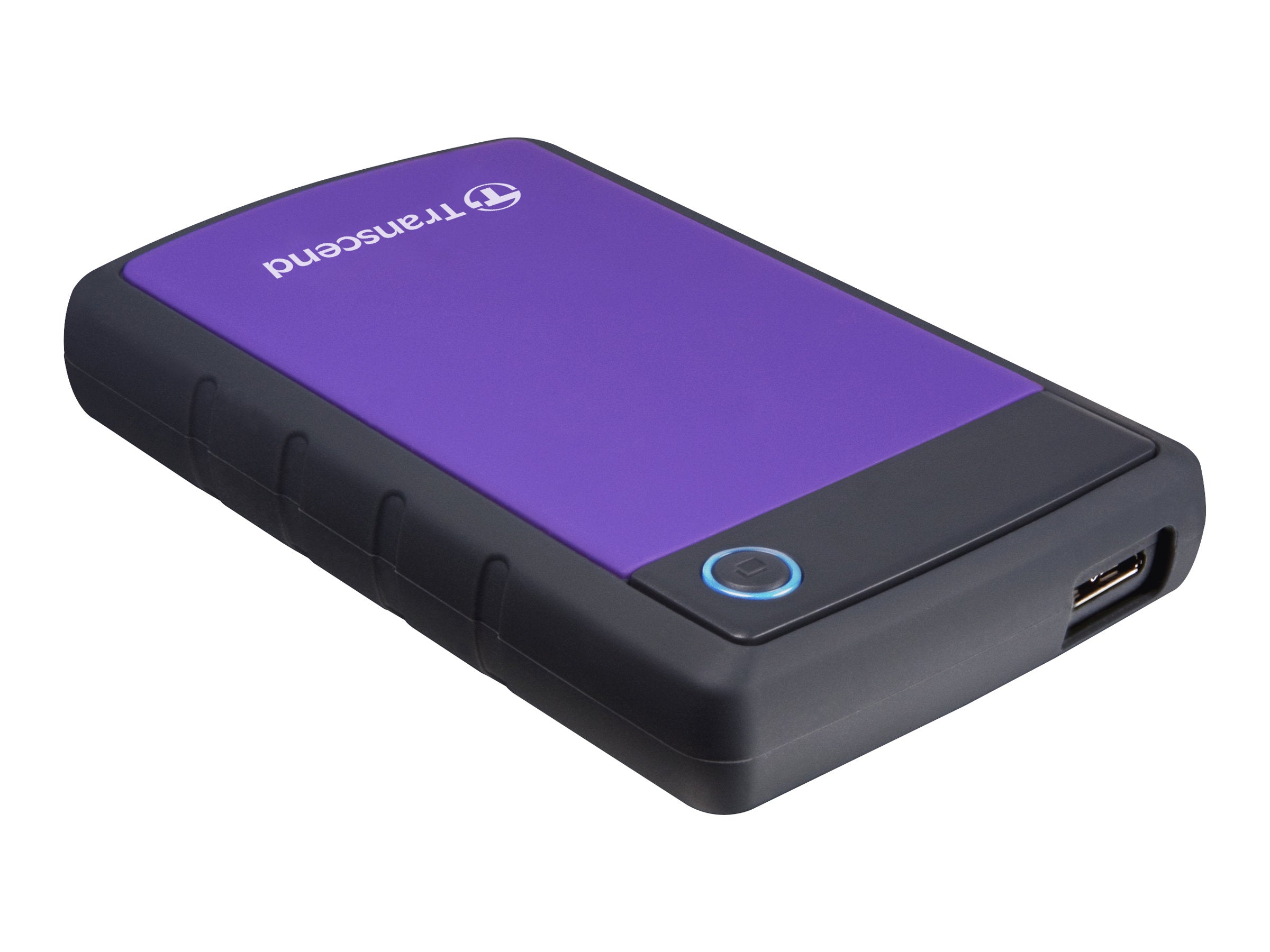 TRANSCEND StoreJet 25H3P - 2.5p Disque dur externe 1To Anti-choc Violet