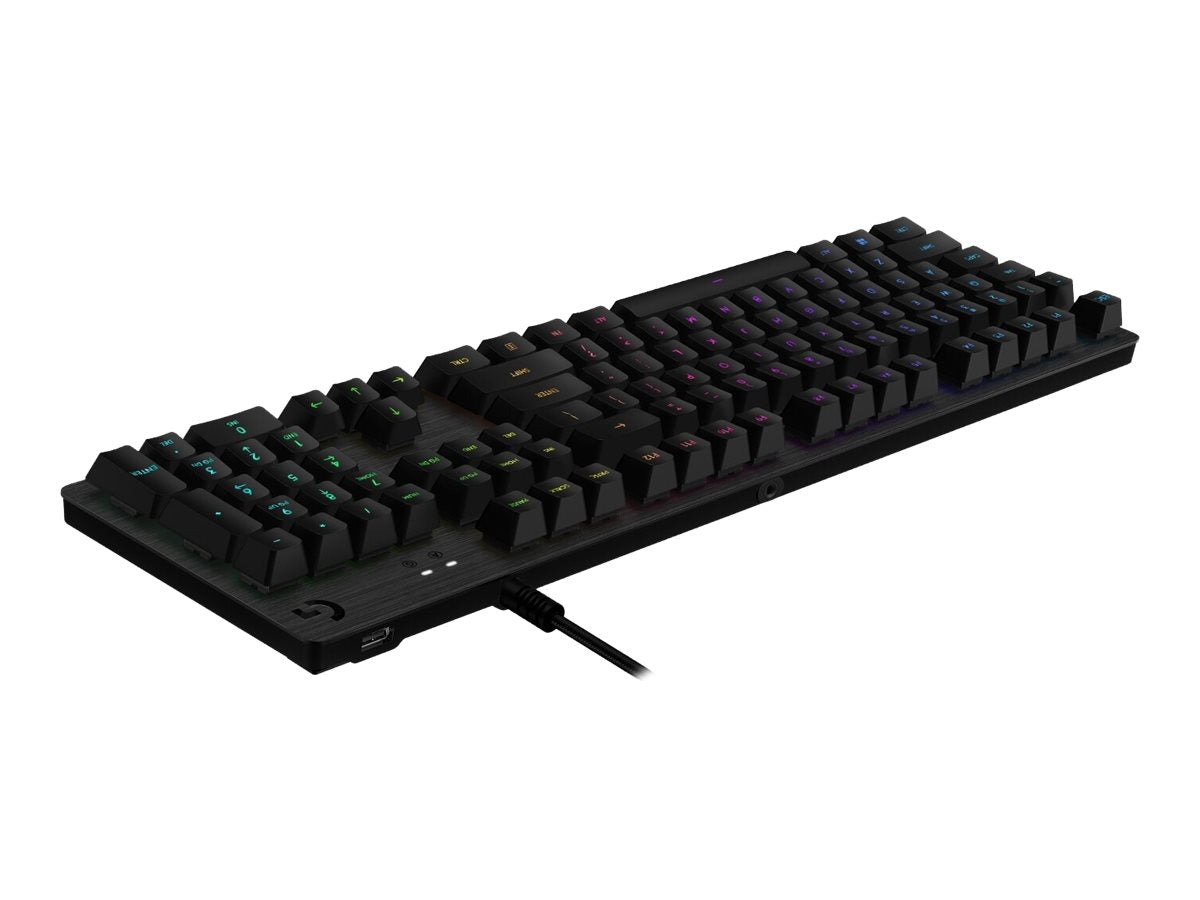 LOGITECH G513 CARBON LIGHTSYNC RGB Mechanical Gaming Keyboard GX Brown - CARBON - (UK) - INTNL