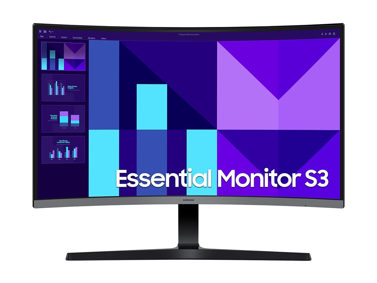 SAMSUNG LS27D390GAUXEN écran LED - incurvé - 27p- 1920 x 1080 Full HD (1080p) 100 Hz - VA - 250 cd/m2 - 4000:1 - 4 ms - HDMI VGA