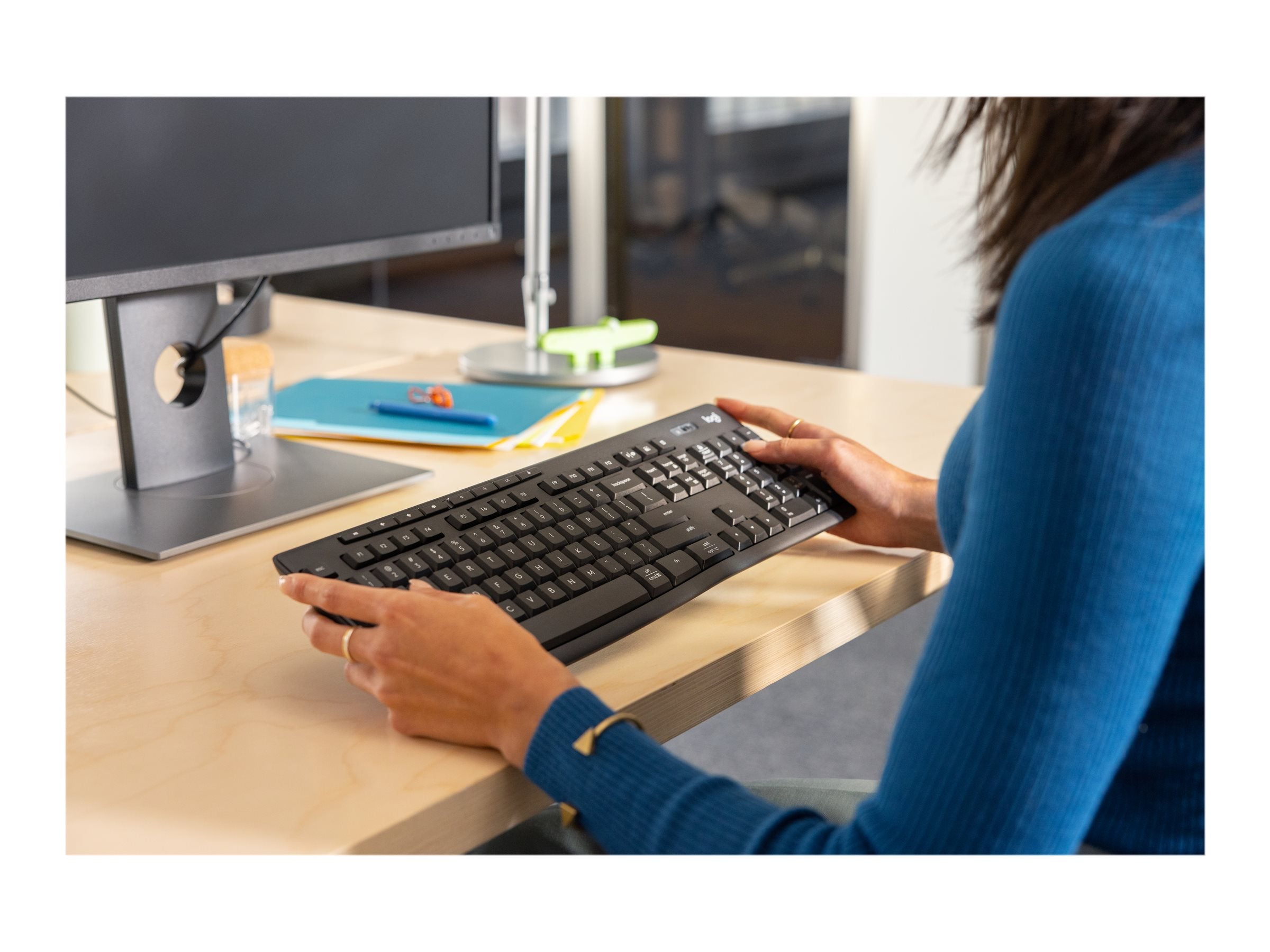 LOGITECH MK370 Combo for Business - GRAPHITE - (FRA) - CENTRAL-419