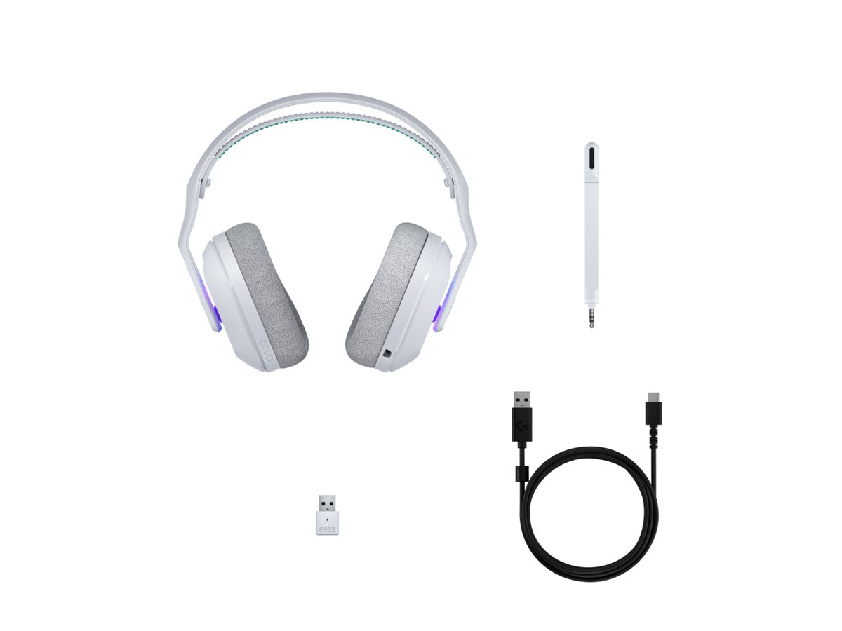 G522 LIGHTSPEED Headset - White