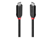 LINDY 2m USB4 240W Type C Cable Black Line