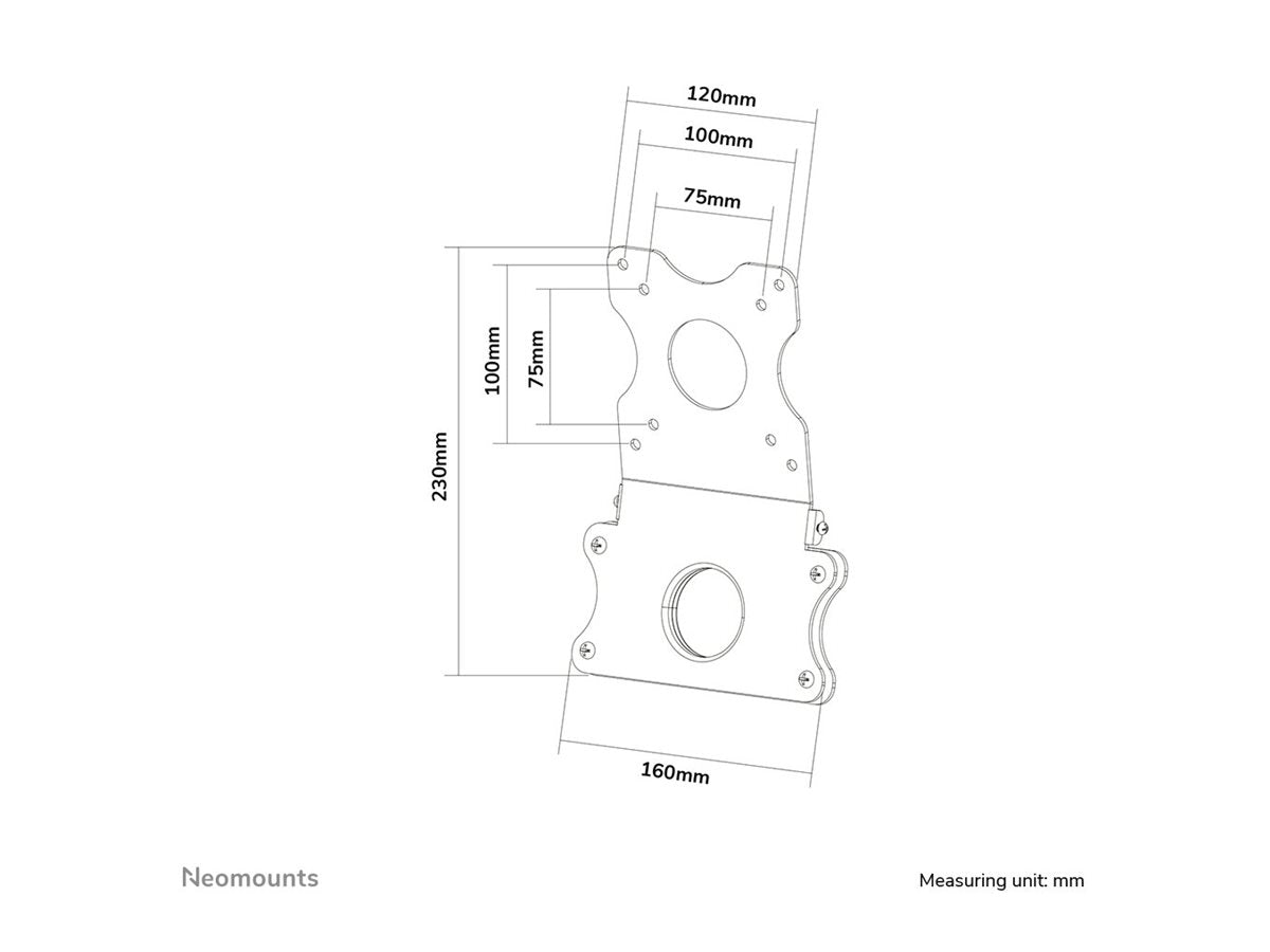 NEOMOUNTS FPMA-VESAMAC2127 Adaptateur VESA iMac