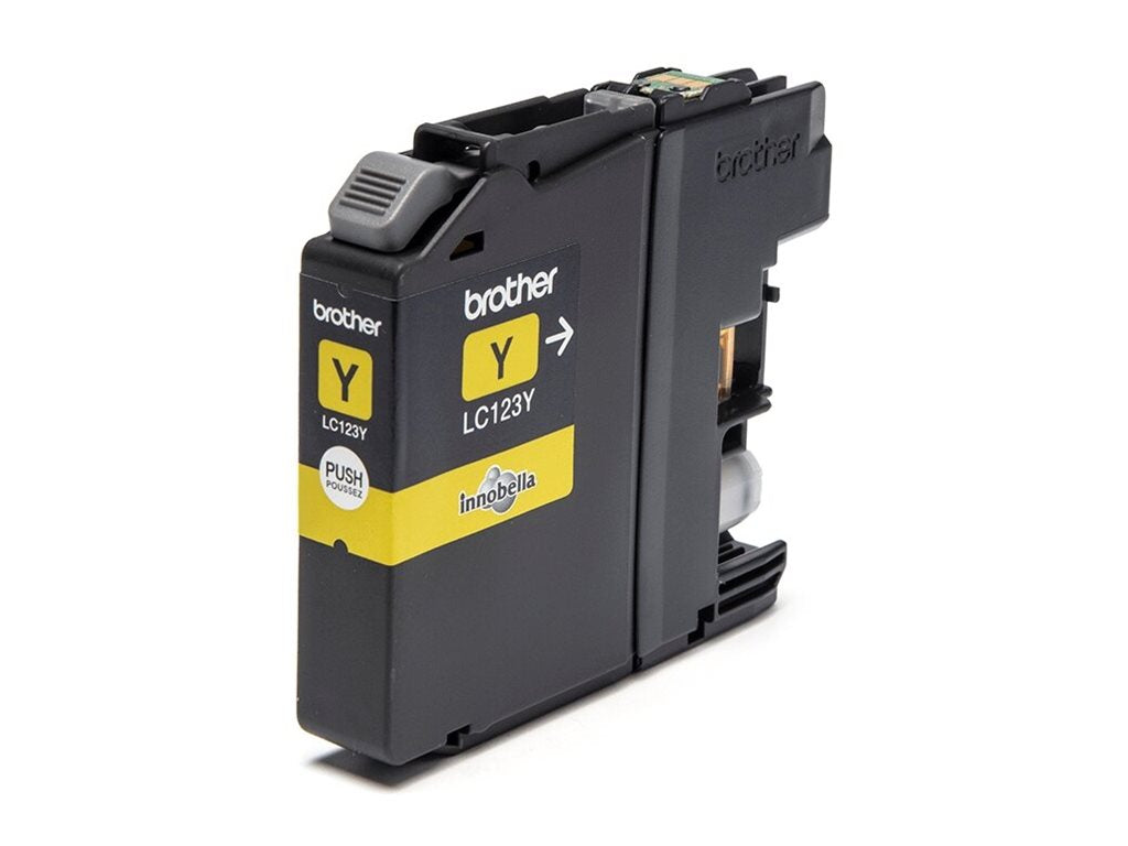 BROTHER LC-123 cartouche dencre jaune capacité standard 600 pages pack de 1
