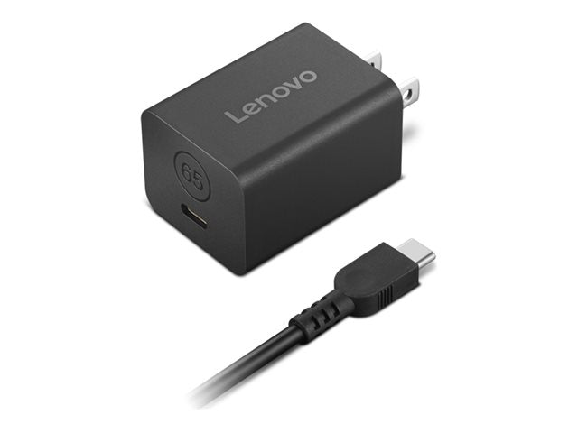 LENOVO Nano Power adapter GaN 65Watt USB-C black Europe