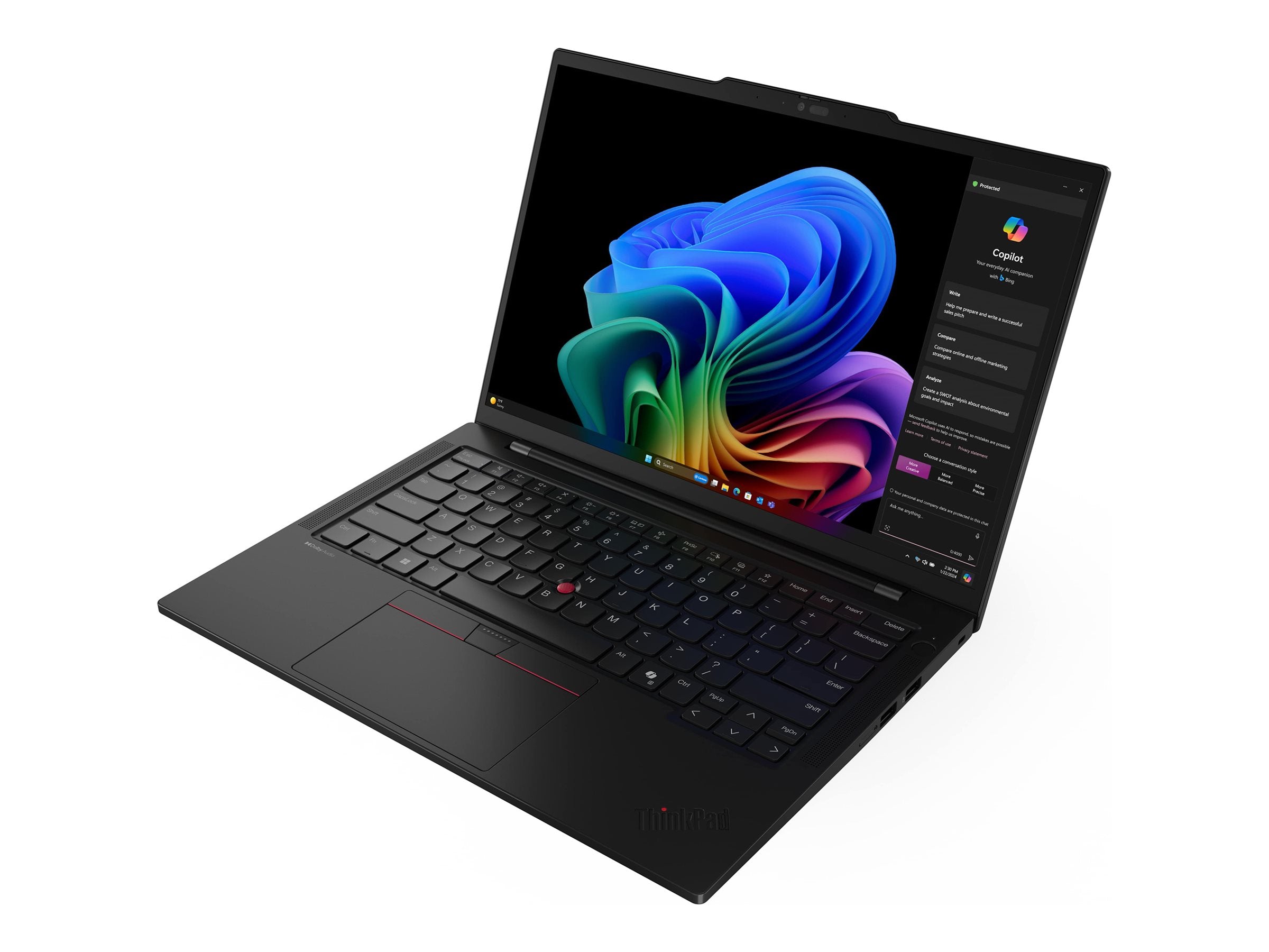 LENOVO ThinkPad - T14s - G6 - 14" WUXGA - Tactile - Qualcomm - Snapdragon X Elite - W11Pro - 32Go RAM - 512Go SSD - Copilot+ PC