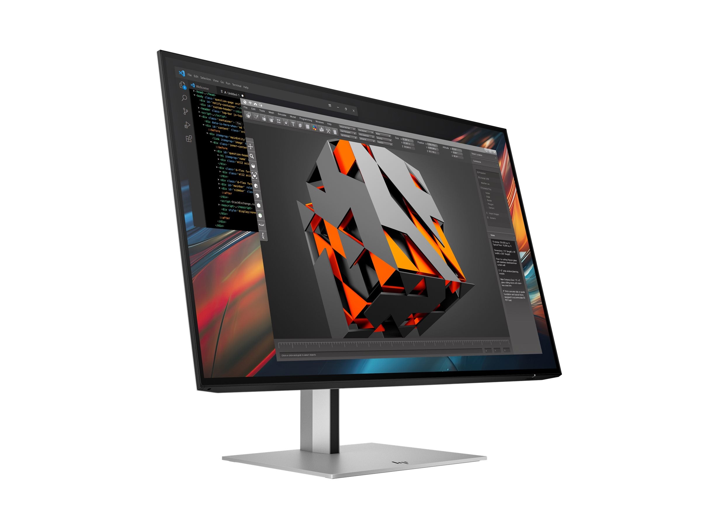 HP Écran WUXGA Series 7 Pro 724pu 24p Mointeur 24 WUXGA 1920x1200 HDMI USB-C USB hub DisplayPort