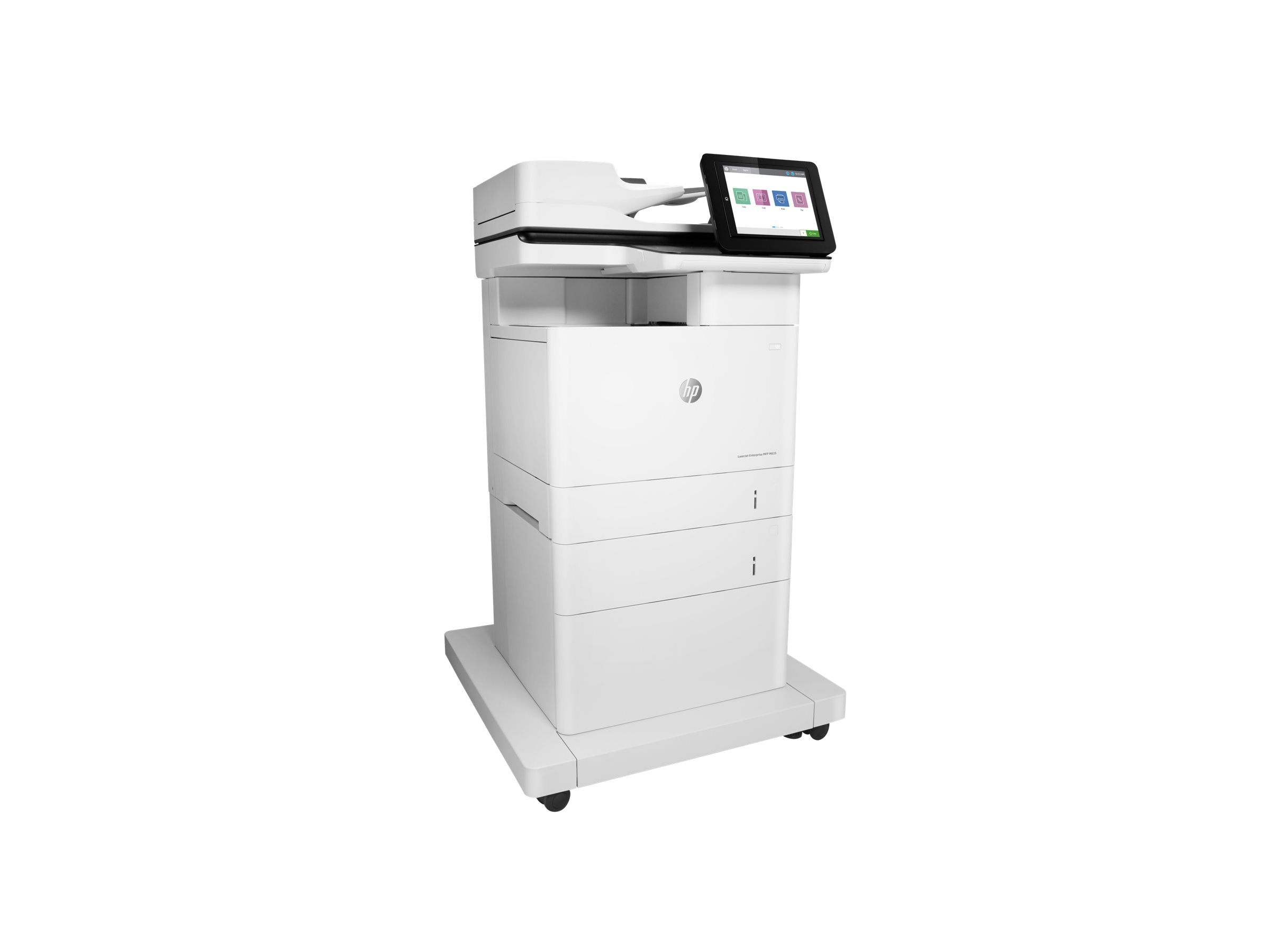 HP LaserJet Enterprise MFP M635fht MFP Mono laser 216x864mm A4 61ppm Copy 61ppm Print 1200sheets USB LAN