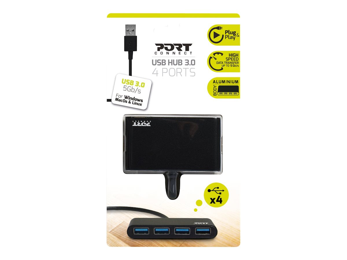 PORT USB HUB 4 PORTS 3.0