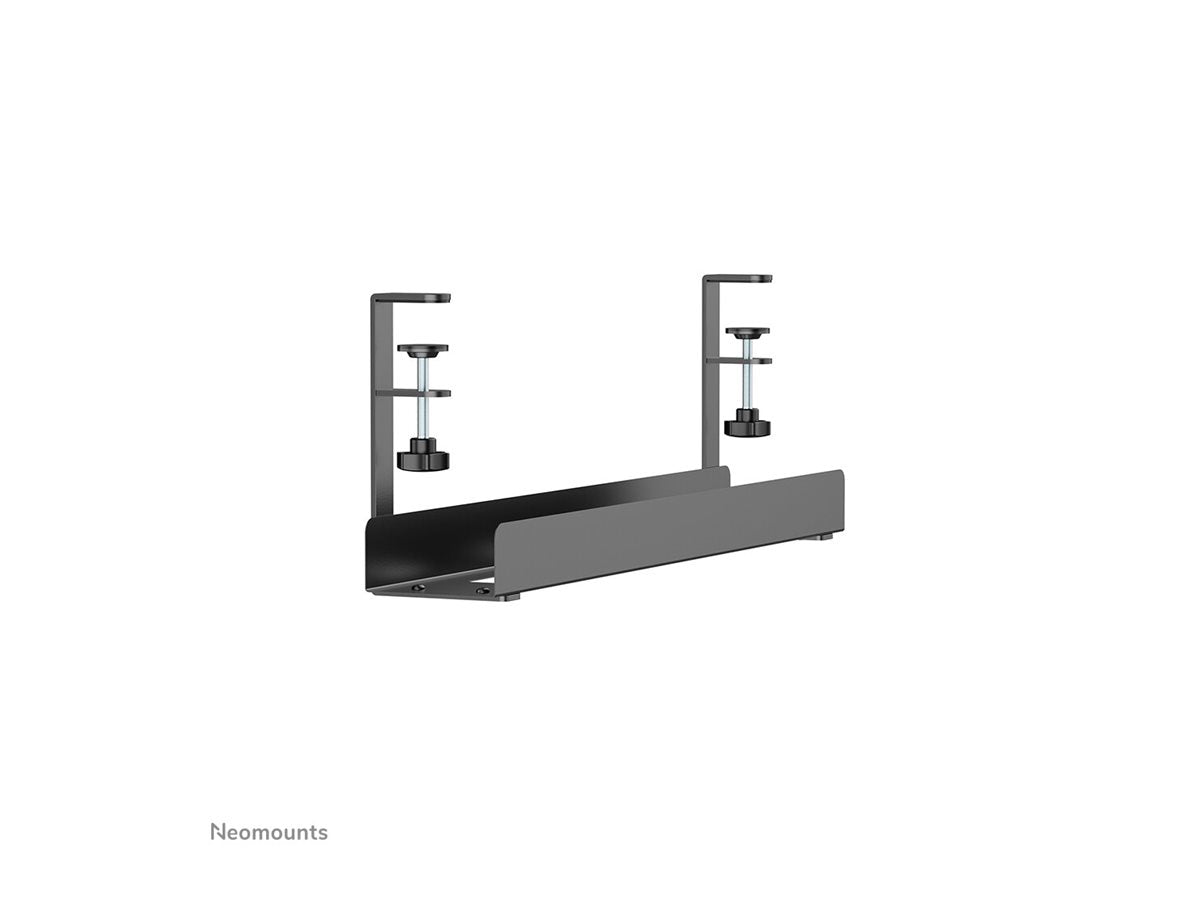 NEOMOUNTS Cable Management Tray max 5kg. clamp-on design universal black