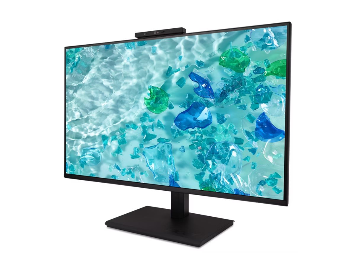ACER B247YD6 23.8p FHD ZeroFrame IPS 120Hz 16:9 4ms GTG 250nits VGA HDMI DP MM Audio WebCam 5M IR/Mic 3xUSB3.2 USB-B