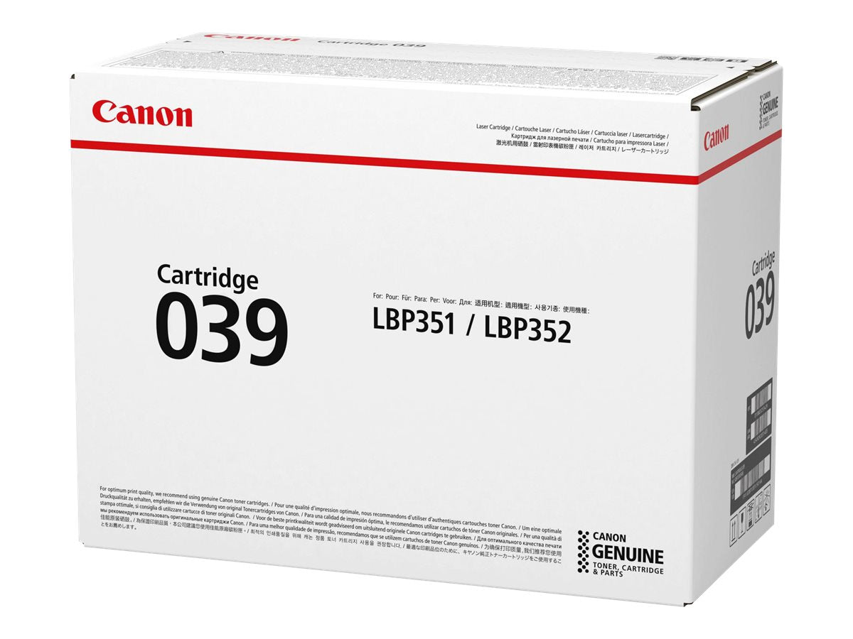 Toner/039 LBP Cartridge BK