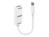 LINDY Adaptateur mini DisplayPort vers HDMI 4K passif