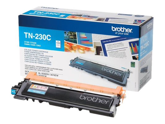 BROTHER TN-230 cartouche de toner cyan capacité standard 1.400 pages pack de 1