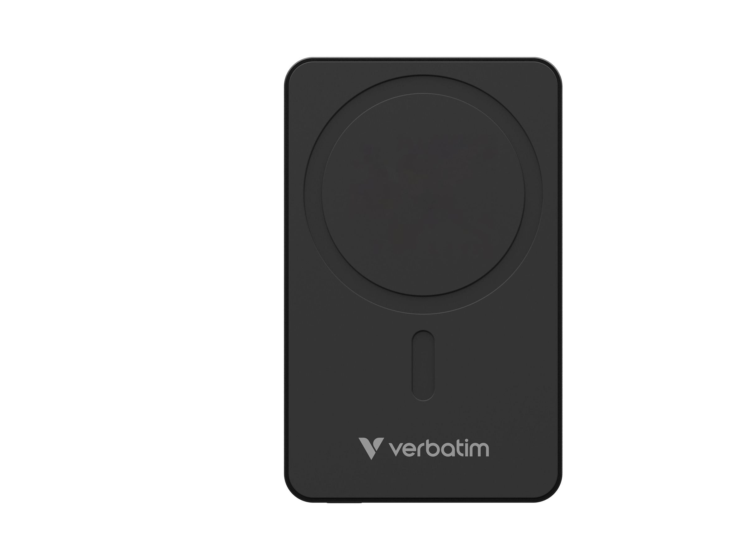 VERBATIM CHARGE N GO ESSENTIALS POWER BANK MAGNETIC WIRELESS 5000MAH BLACK WCF (P)
