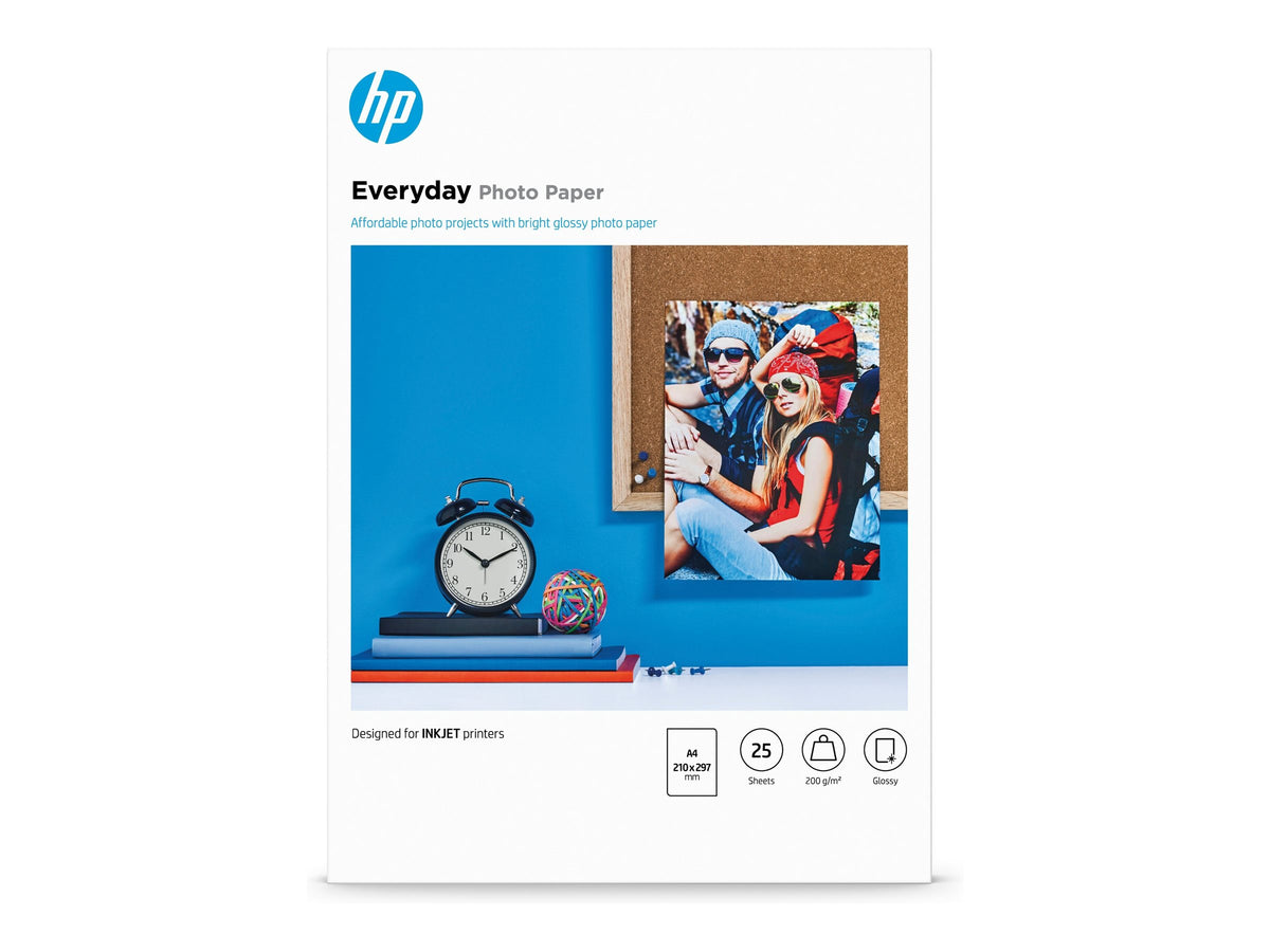 HP original Q5451A Everyday Glossy Photo Paper Ink cartridgetjet 200g/m2 A4 25 sheets 1-pack