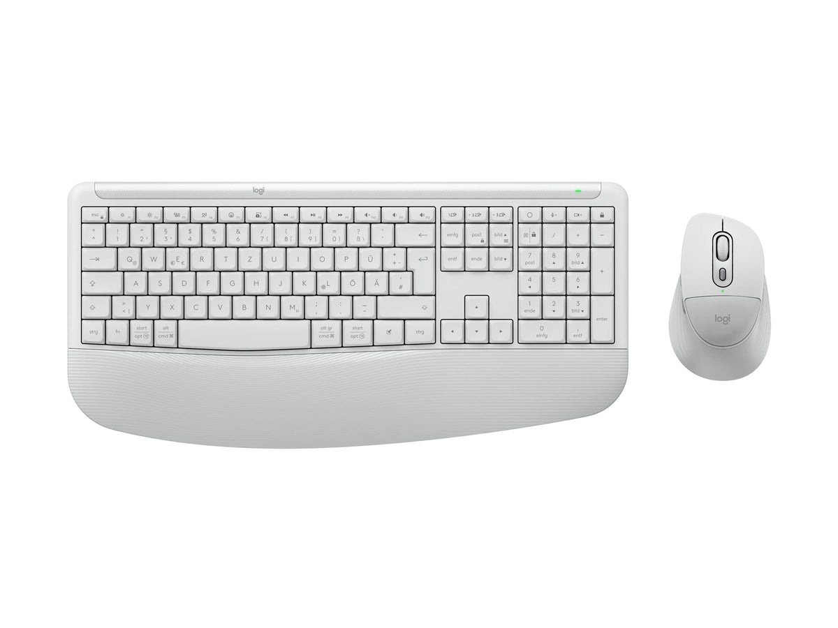 LOGITECH Signature Comfort Plus MK880 - OFF-WHITE - DEU