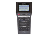 BROTHER PTH500YP Etiqueteuse portable et connectable avec clavier AZERTY. jusqu a 7 lignesd impression. 30mm/sec.