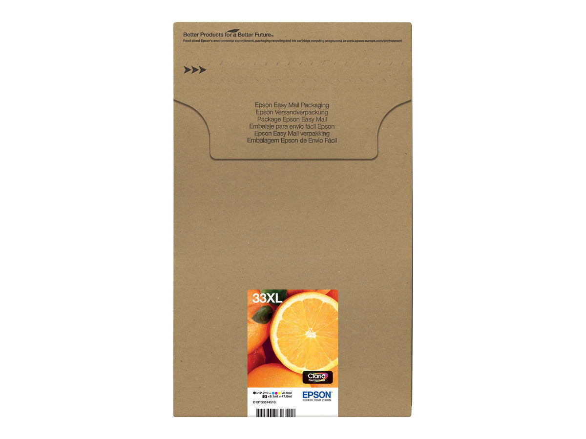 EPSON 4LB Multipack 5-colours 33XL Ink Cartridge Easymail