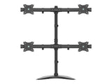 EATON TRIPPLITE Quad-Display Desktop Monitor Stand for 13inch to 27inch Flat-Screen Displays