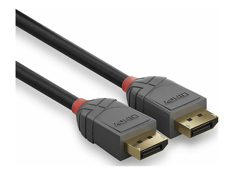 LINDY Câble DisplayPort 1.4 Anthra Line 0.5m